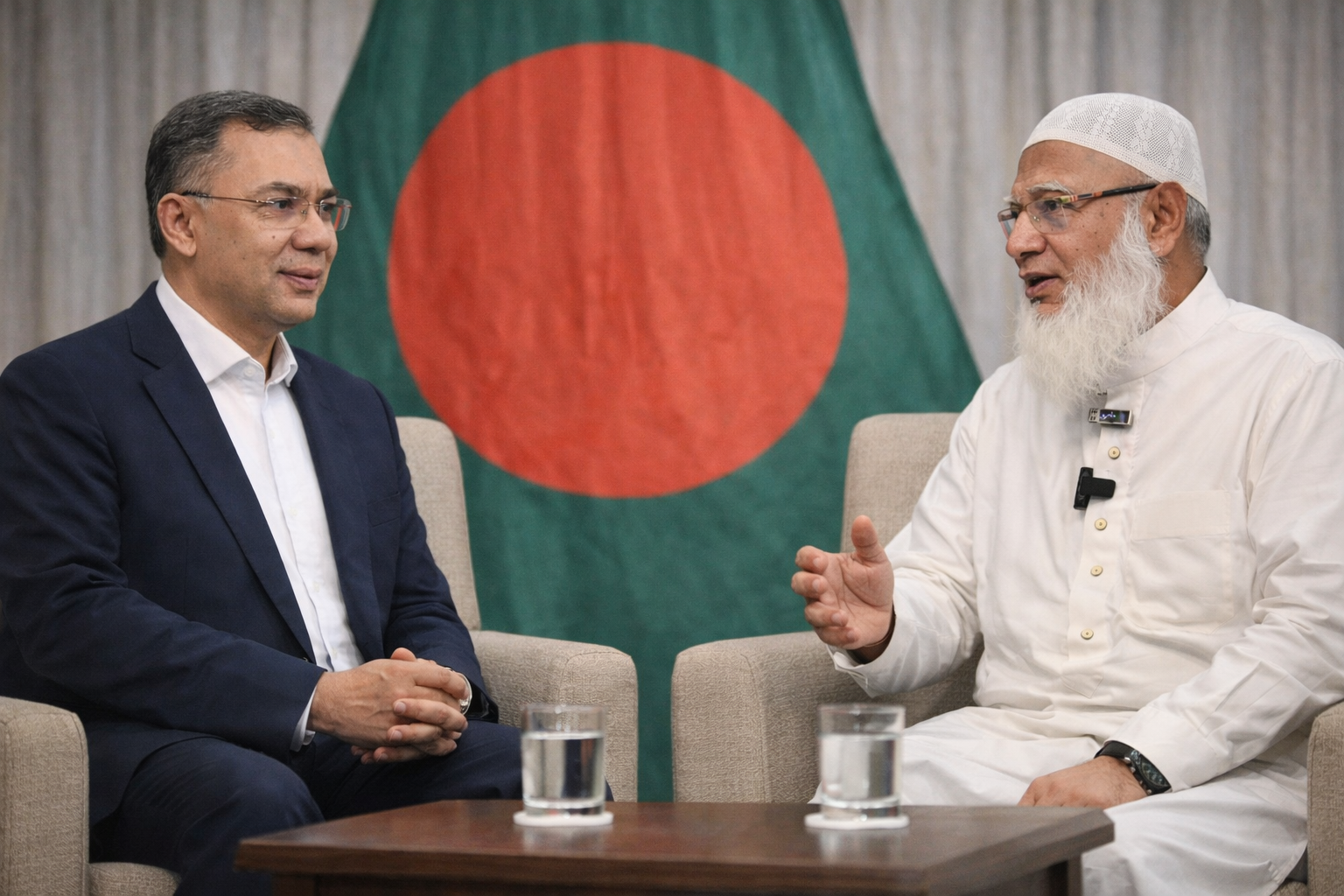 Jamaat Ameer Dr Shafiqur Rahman invites BNP Chairman Tarique Rahman to live public discussion
